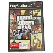 Grand Theft Auto San Andreas PlayStation 2 PS2 Black Label com Manuel comprar usado  Enviando para Brazil