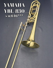 Trombone baixo Yamaha YBL830 XENO em linha duplo rotativo com estojo rígido comprar usado  Enviando para Brazil