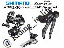 Novo Shimano Tiagra 4700 2X10 Speed Road Groupset FD-4700+RD-4700+ST-4700 3 peças, usado comprar usado  Enviando para Brazil