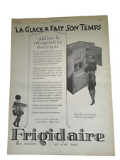 Publicité frigidaire 1926 d'occasion  Lanobre