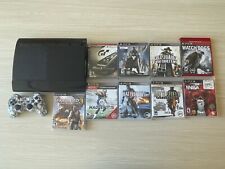 Playstation PS3 Super Slim 500 GB with Games and Controller and Cords READ READ for sale  Shipping to South Africa