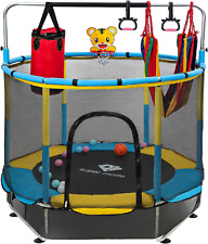 Trampolim para crianças, 5 pés trampolim ajustável infantil, mini bebê interno/externo comprar usado  Enviando para Brazil