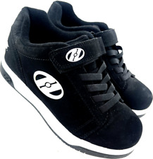 Sapatos de skate Heelys Dual Up X2 HE100021 preto com cadarço juvenil EUA 4 comprar usado  Enviando para Brazil