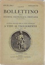 Bollettino società filologica usato  Gorizia