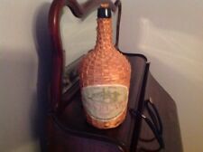 Vintage Wine Bottle In Basket Portugal Avelar Rose EMPTY d'occasion  Expédié en France