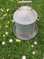 galvanized chicken drinker for sale galvanized chicken drinker for sale BISHOP AUCKLAND