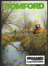 Used, BOMFORD "BRIGAND" Long Reach Flail Hedge Trimmer Mower Brochure Leaflet for sale  DRIFFIELD