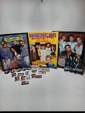 Lote de llaveros calcomanías alfileres imanes libros Backstreet Boys segunda mano  Embacar hacia Mexico