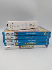 4 gry na WiiU plus Wii plus oryginalny zestaw kontrolerów Wii. na sprzedaż  PL