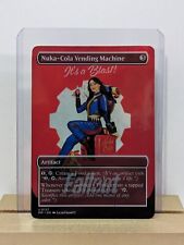 Nuka-Cola Vending Machine Fallout Lucy Foil Custom sticker on bulk MTG Commander for sale  Shipping to South Africa