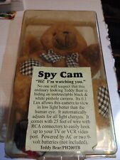 Teddy Bear Spy Cam PH200TB Pinhole Camera for sale  Shipping to South Africa