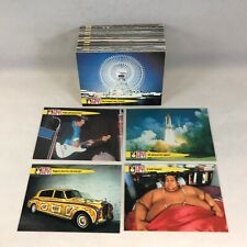 THE GUINNESS BOOK OF WORLD RECORDS OFFICIAL TRADING CARD SET from 1992 by PROSET, used for sale  Shipping to South Africa