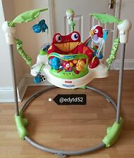 Fisher price jumperoo rainforest bouncer baby toy activity jumping for sale  Shipping to South Africa