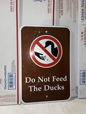 signs feed ducks for sale  Reading