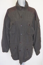 ORVIS Army Green Military Field RANGER Jacket with Brown Leather Trim - M - $550 d'occasion  Expédié en France