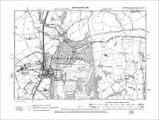 Hatfield, Old Map Hertfordshire, 1899: 35NE for sale  ASHFORD