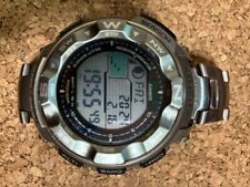PRW2500T-7JF resistente | Relógio masculino Casio Pro Trek pulseira solar de titânio comprar usado  Enviando para Brazil