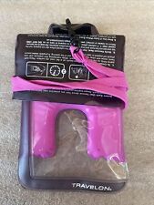 Bolsa de telefone Travelon impermeável alça de pescoço rosa piscina praia comprar usado  Enviando para Brazil