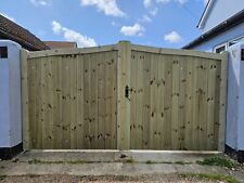 driveway gate, heavy duty, Bespoke Gate, Wooden,Gate Made To Measure Wooden Gate, used for sale  Shipping to South Africa
