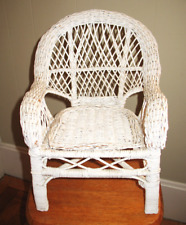 Vintage white wicker for sale  Provincetown