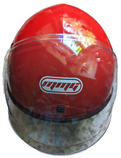 Usado, Capacete flip-up rosto aberto piloto scooter motocicleta MMG PONTO - vermelho brilhante médio comprar usado  Enviando para Brazil