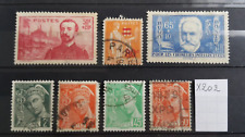 X201 timbres oblitérés d'occasion  Valenciennes