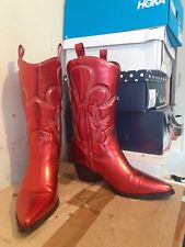 red cowboy boots for sale  LEAMINGTON SPA