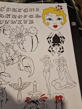 Tattoo flash bored for sale  REDRUTH