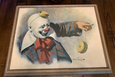 large print clown framed for sale  Phoenix