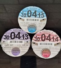 Car tax discs for sale  BOURNEMOUTH