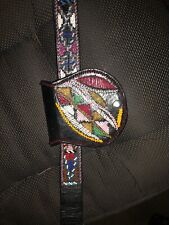 Beaded leather belt for sale  Clearlake