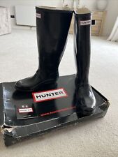 Hunter long black for sale  LANCING