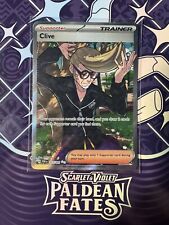 Pokemon Paldean Fates NM Clive 227/091 Ultra Rare for sale  Shipping to South Africa