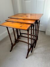 yew nest tables furniture for sale  WARMINSTER