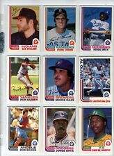 MLB O Pee-CHee 1982 Baseball Cards Upick from list (1-396), used for sale  Canada