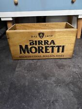 Birra moretti wooden for sale  CHESTER LE STREET