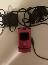 Motorola razr pink for sale  SURBITON
