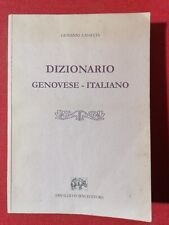 Dizionario genovese italiano usato  Sanremo