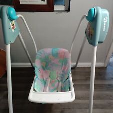 Vintage Graco Open Top Pastel Baby Swing 2 Speed  for sale  Shipping to South Africa