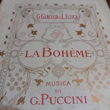 Libretto opera puccini usato  Castiglion Fiorentino