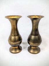 Brass vase set for sale  Shipping to Ireland
