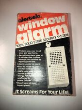 NOS Vintage Antique Door window Alarm ,Chain Burglar alarm alertelo Rare, used for sale  Shipping to South Africa