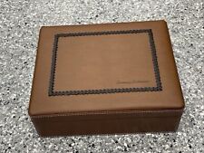 Brown Leather Tommy Bahama Humidor for sale  Shipping to South Africa