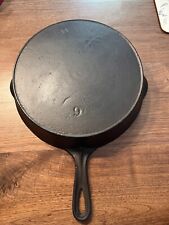 Vintage Wapak #9 Cast Iron Skillet-Very Nice!!, used for sale  Shipping to South Africa