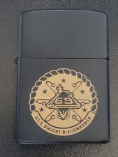 Zippo uss dwight d'occasion  Thiers