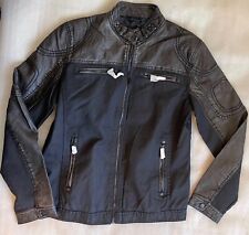 Chaqueta bombardero rockero motociclista Point Zero colección canadiense, para hombre M, nueva sin etiquetas segunda mano  Embacar hacia Mexico