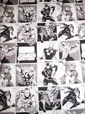 Marvel Quadrinhos Vingadores Super-heróis 100% algodão tecido peça 11 x 36 polegadas comprar usado  Enviando para Brazil