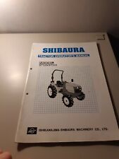 manuel  d utilisation de tracteur shibaura st329 / st333 en anglais d'occasion  La Chevrolière