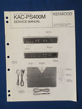 Kenwood kac ps400m for sale  Shipping to United States