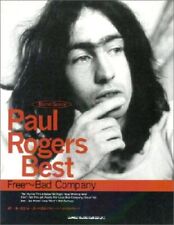 PAUL ROGERS BEST JAPAN BAND SCORE LIBRO DE CANCIONES PESTAÑA DE GUITARRA/GRATIS, MALA COMPAÑÍA segunda mano  Embacar hacia Argentina